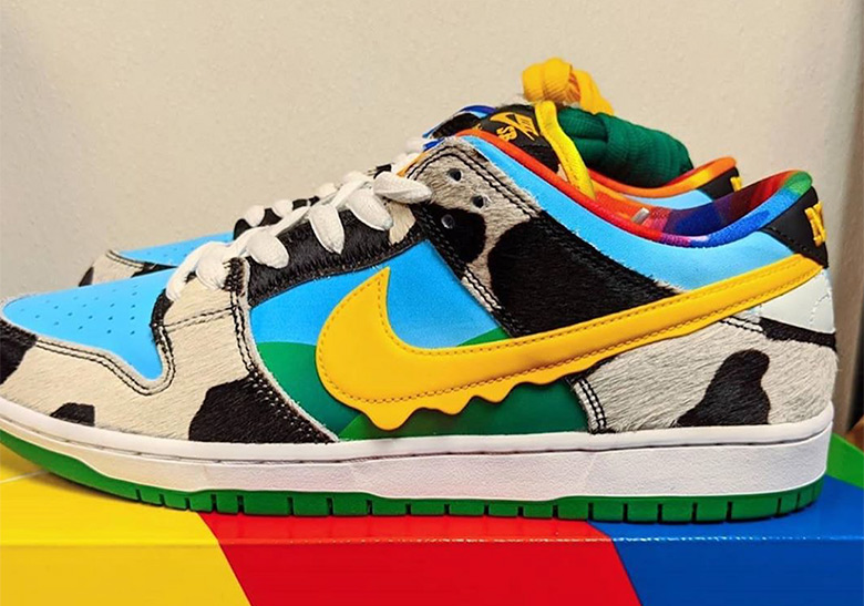 Ben and Jerrys Nike SB Dunk Low Chunky 