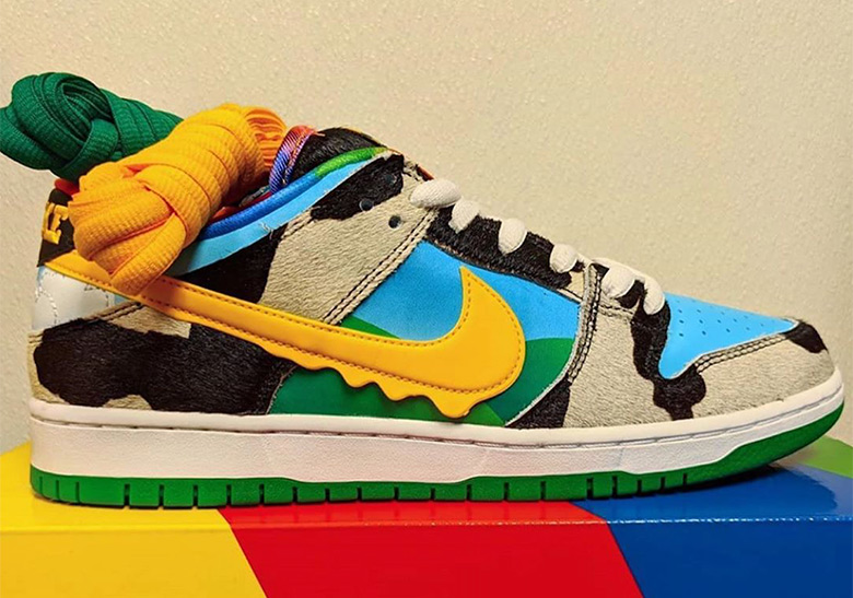 Ben and Jerrys Nike SB Dunk Low Chunky Dunky Release Info 