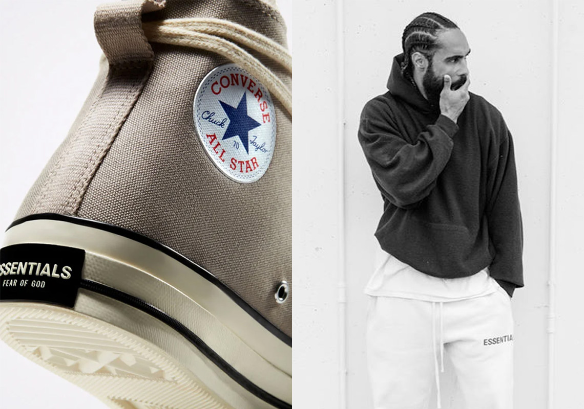 Fear of God ESSENTIALS Converse Chuck 70 Beige Release Date