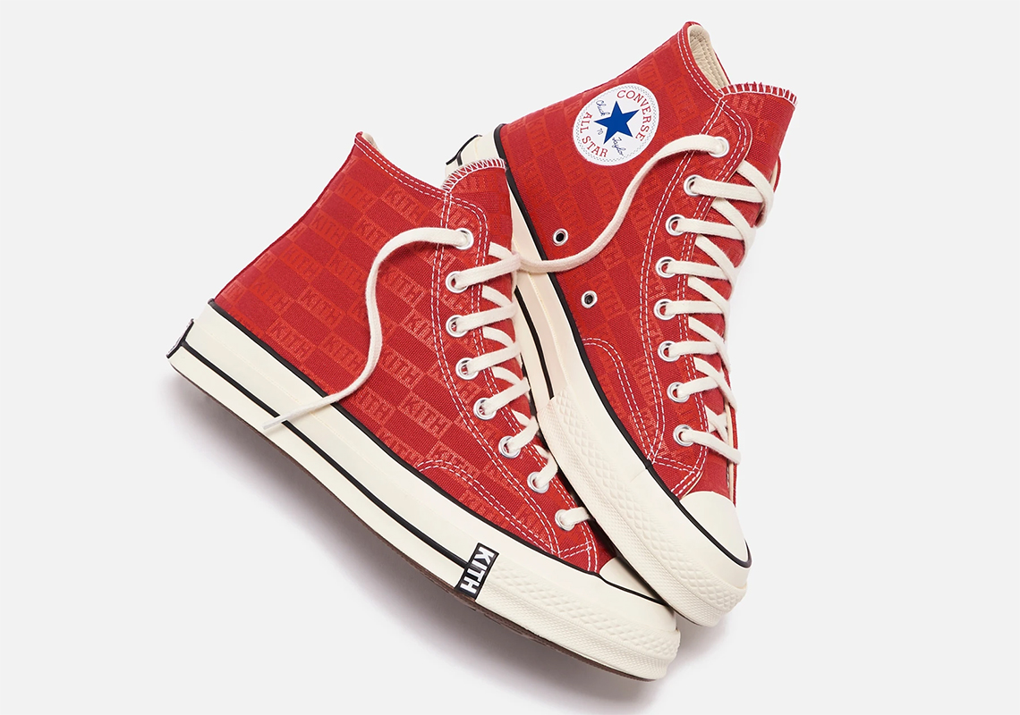 Kith Tênis Flyknit converse Chuck Taylor All Star Pla Red 1