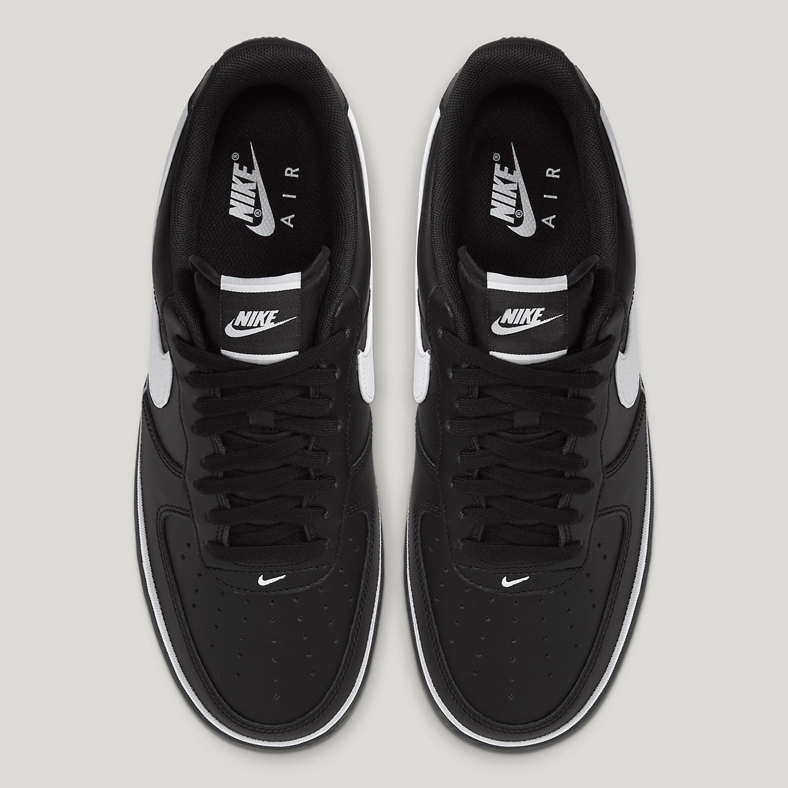 Nike Air Force 1 Low Ribbon Black White CJ1377-001 | SneakerNews.com