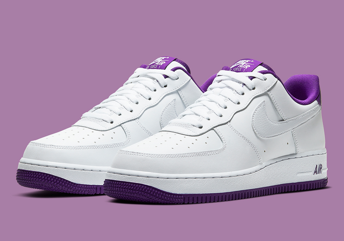Nike SNKRS Nike Air Force 1 Low Jelly Black Purple.