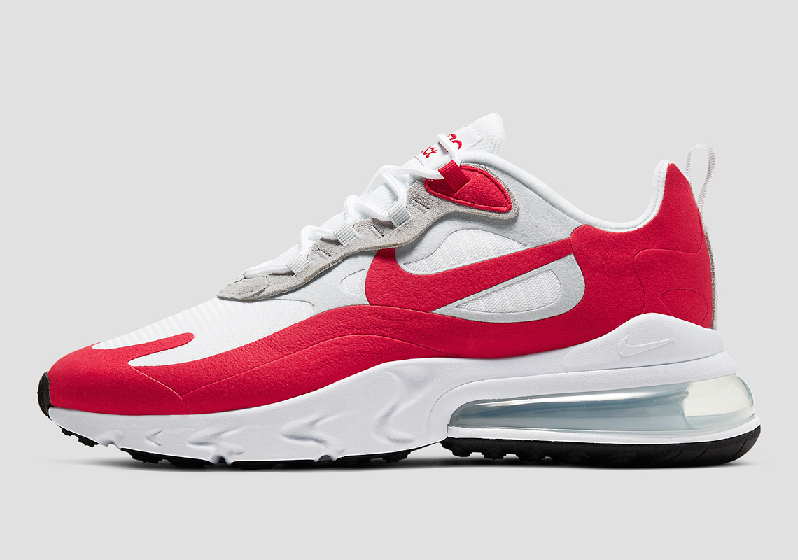 nike air 270 white and red