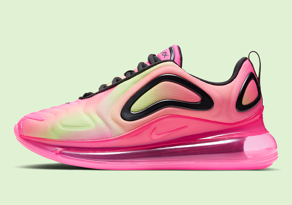 Nike Air Max 720 Pink Neon Green CW2537 