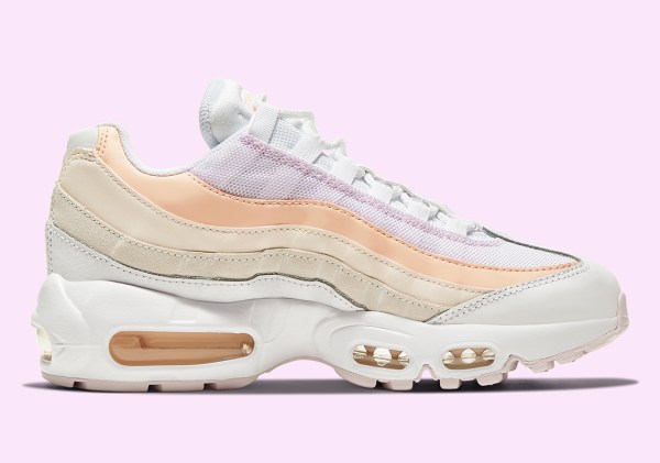 Nike Air Max 95 Beige Purple Orange CJ0624-100 | SneakerNews.com