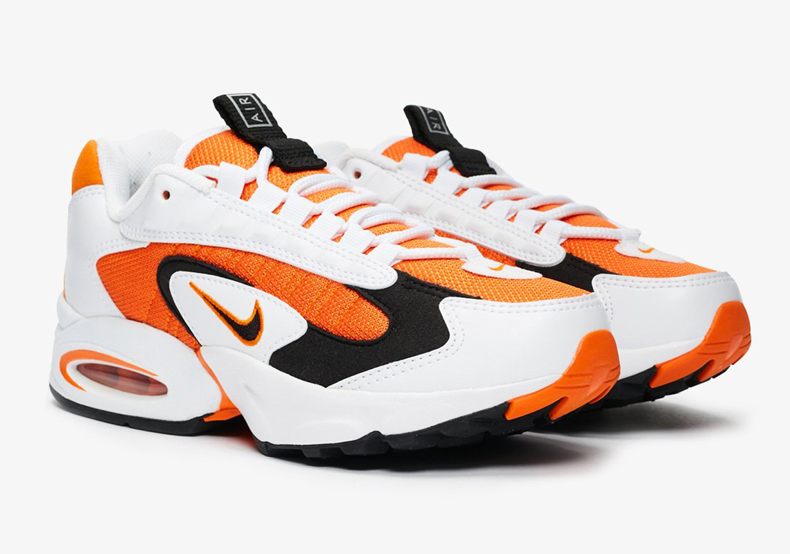 air max 96 orange noir