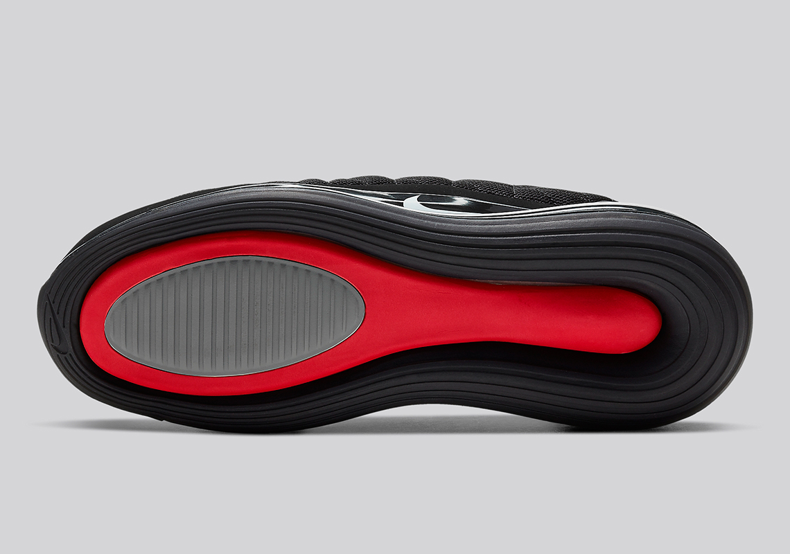 nike air max 720 818 black and red