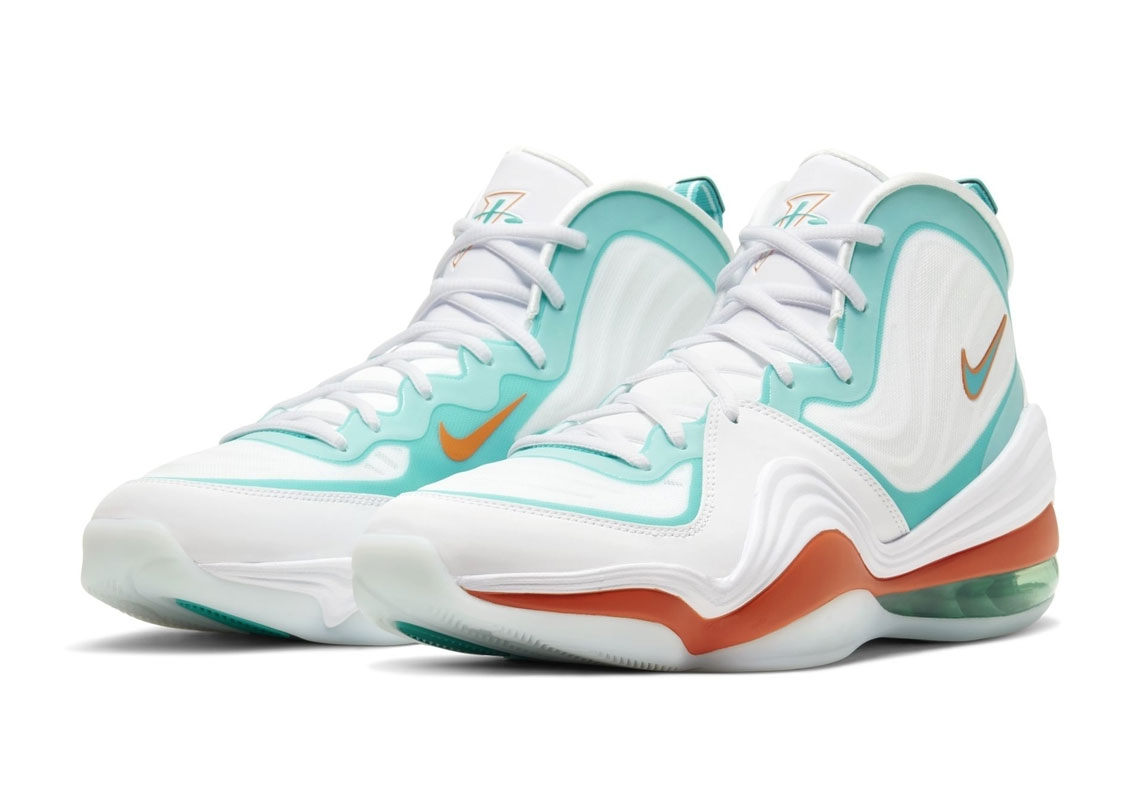 The Nike Air Penny V Arrives In Another "Dolphins" Colorways
