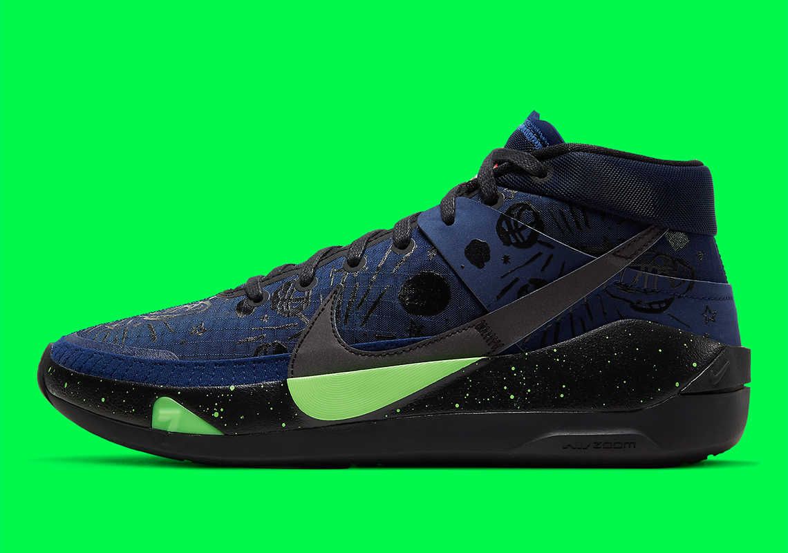 Nike KD 13 Planet Of Hoops Midnight Navy CI9948-400 | SneakerNews.com