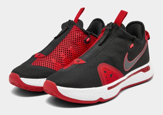 The Nike PG 4 Is Coming Soon In A “Bred” Mix