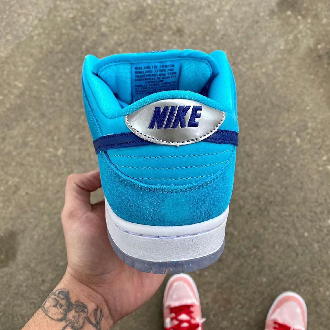 blue fury nike