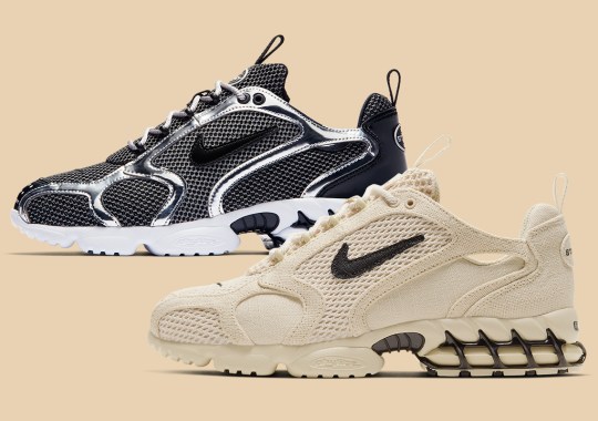 Official Images Of The Upcoming Stussy x Nike Caged Zoom Spiridon