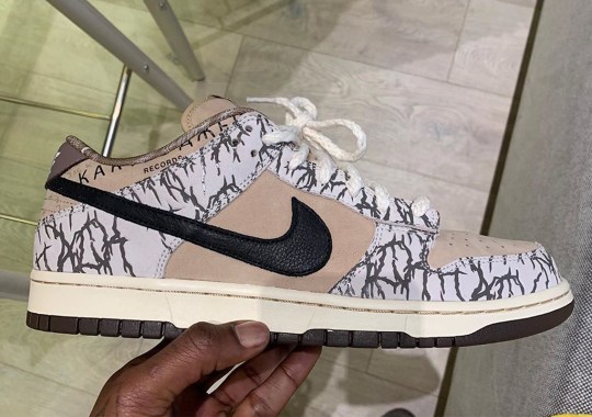 Travis Scott Reveals Early Sample Of His Nike SB Dunk Low Collaboration