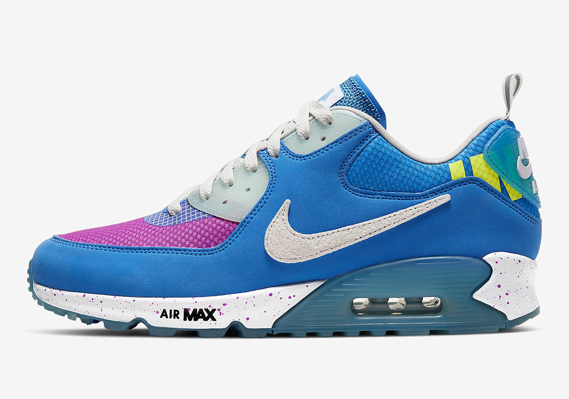 nike air max 90 20 undefeated blue