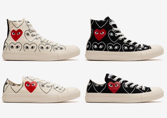 All-Over Print Logos Outfit The CDG PLAY x Converse Chuck Taylor All Stars