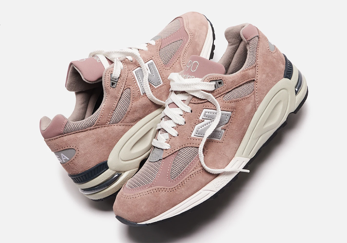 KITH KITHSTRIKE New Balance 990v2 Dusty Pink Release Info ...