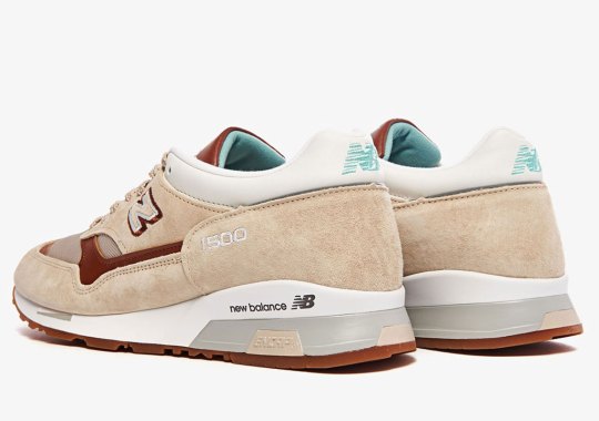 New Balance Pairs A Curry Brown With Turquoise Hits On This 1500