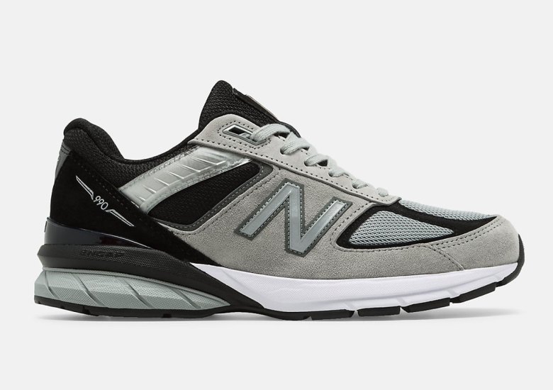 New Balance 990v5 Made In US Kool Grey Black | SneakerNews.com