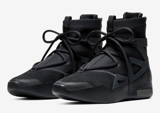 Where To Buy The Nike Fear Of God 1 “Triple Black”