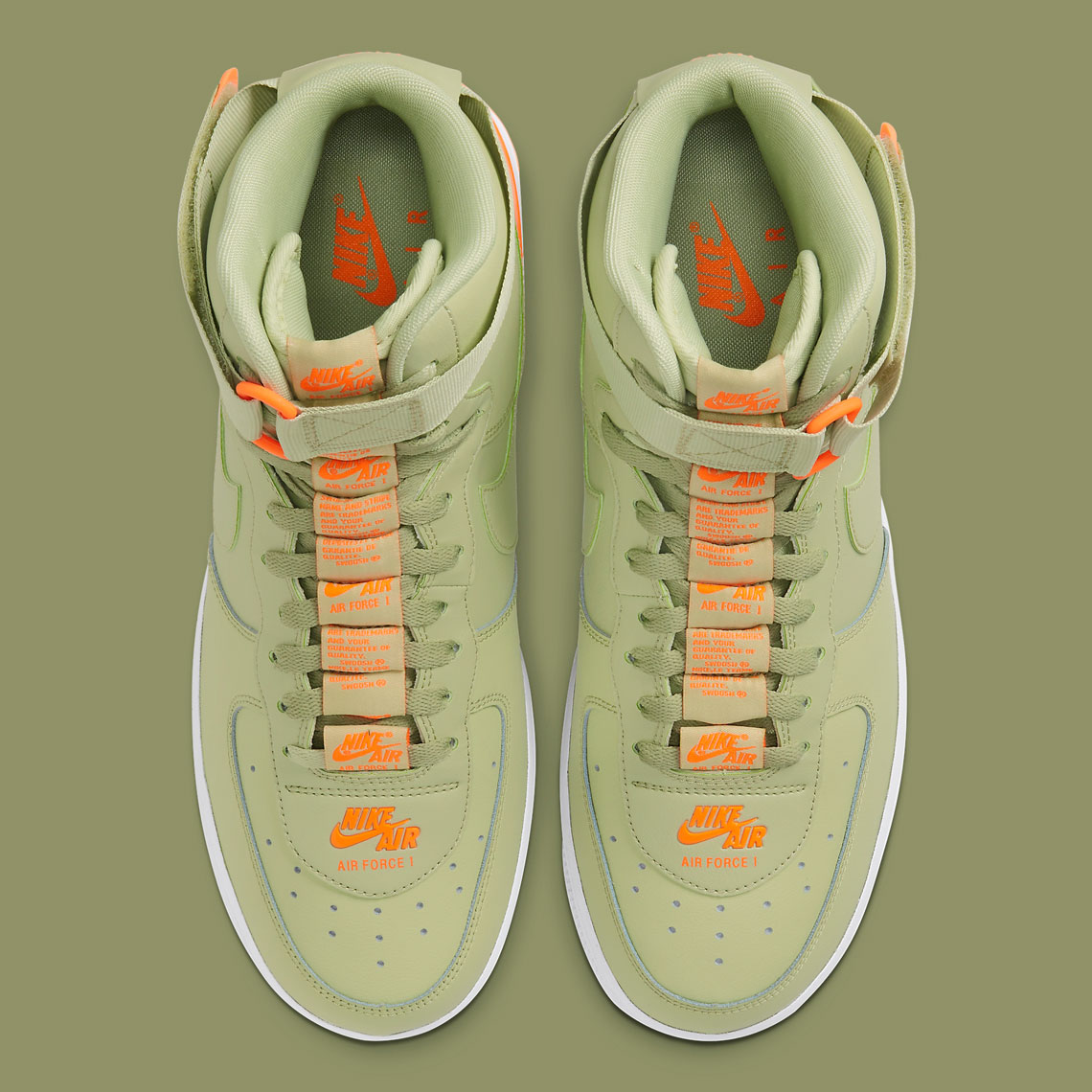 Nike Air Force 1 High '07 LV8 “Olive Aura” CJ1385-300 Release Date