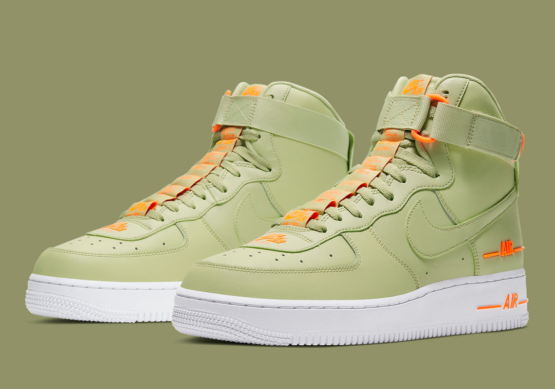 The Over-Branded Nike Air Force 1 High Arrives In 