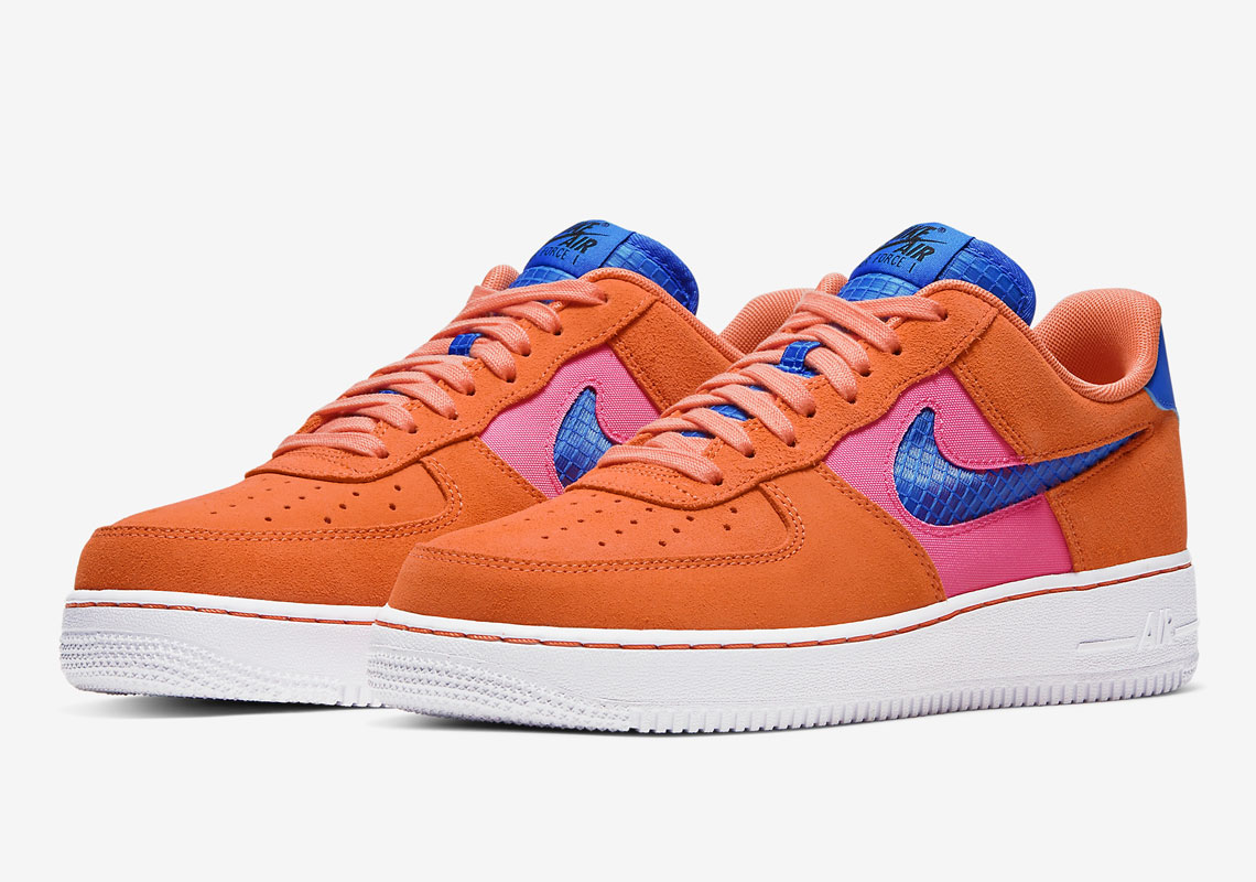 air force orange and blue