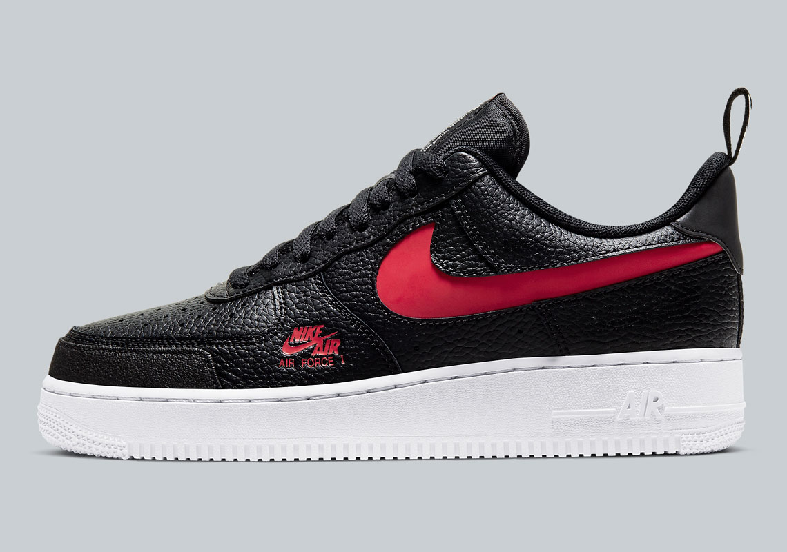 air force 1 utility low red