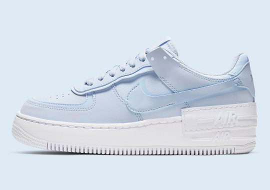 Nike Casts “Hydrogen Blue” On The Air Force 1 Shadow