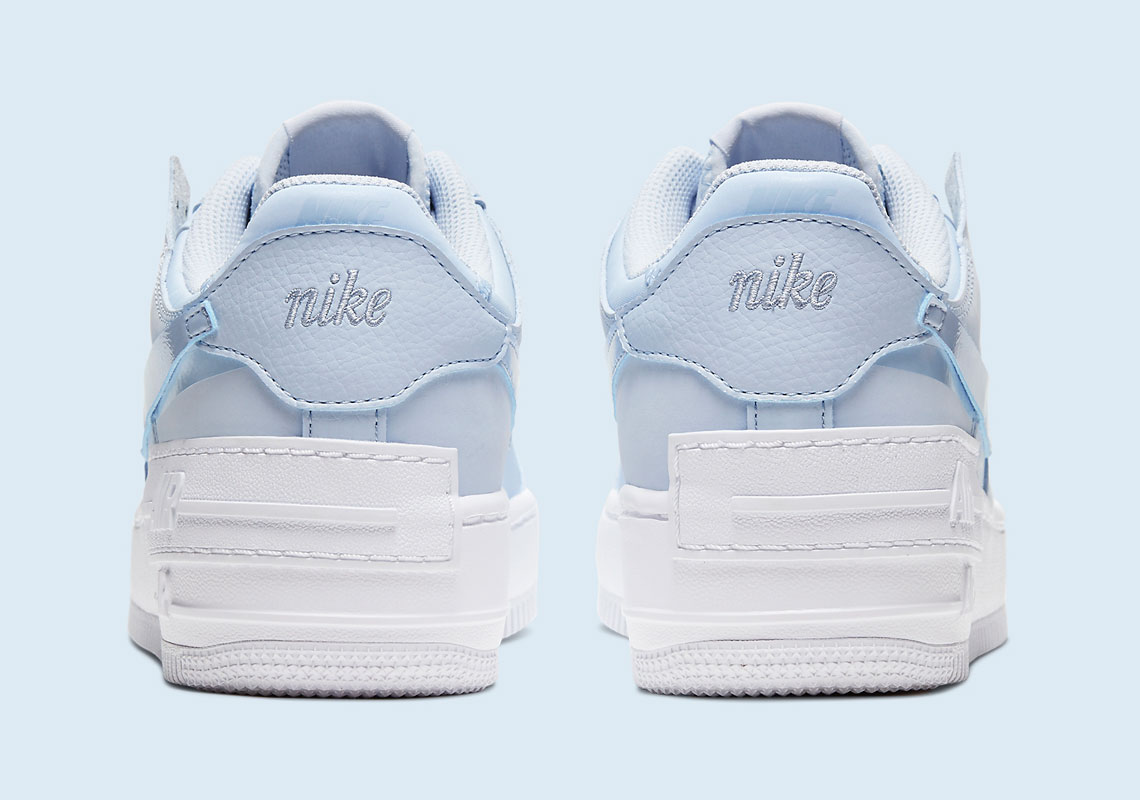 air force 1 shadow pastel blue