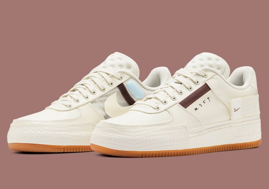 Gum Soles, A Nike Air Force 1 Favorite, Appear On The Reworked TYPE Model
