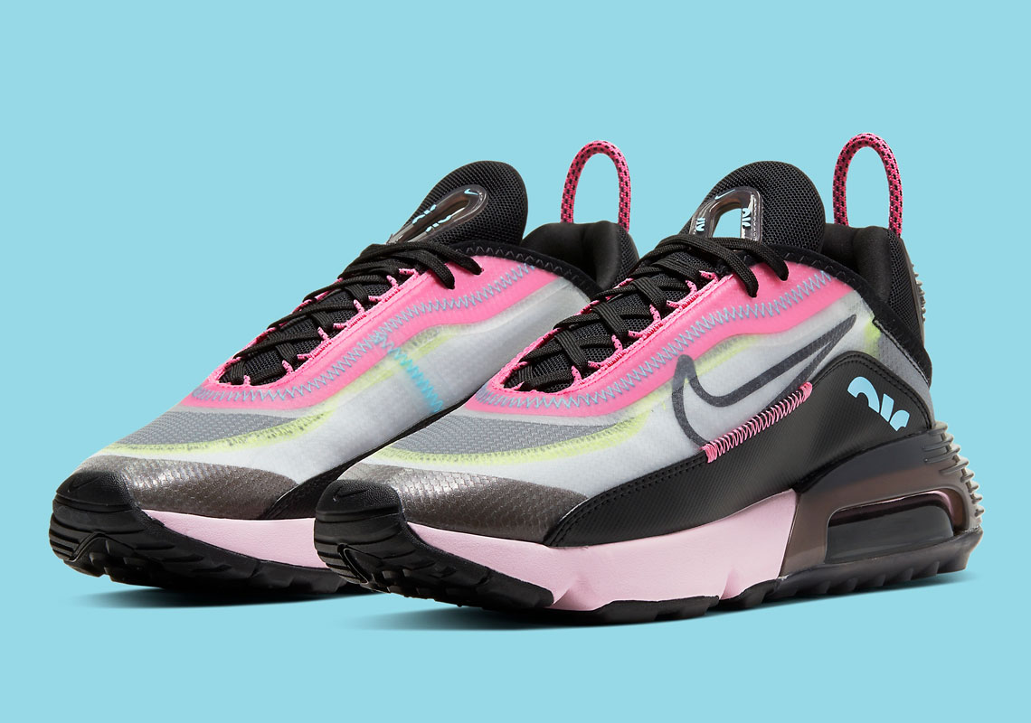 Nike’s Translucent Air Max 2090 Gives Way To Pink Foam And Neon Green