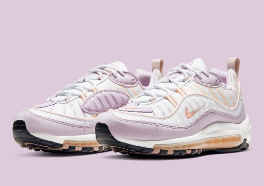 The Nike Air Max 98 For Women Arrives In Atomic Pink And Crimson Tint