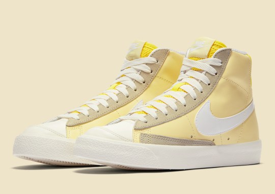The Nike Blazer Mid Adopts A Lemonade Colorway In Time For Summer