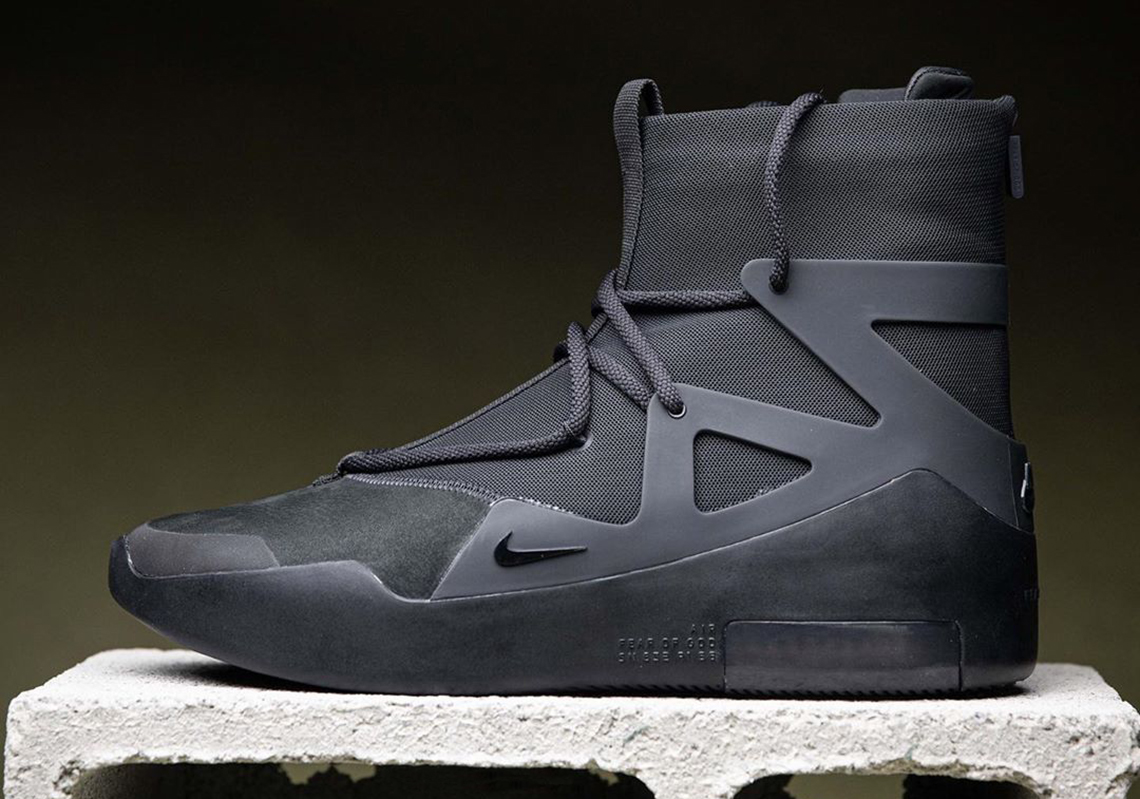 air fear of god 1 triple black raffle