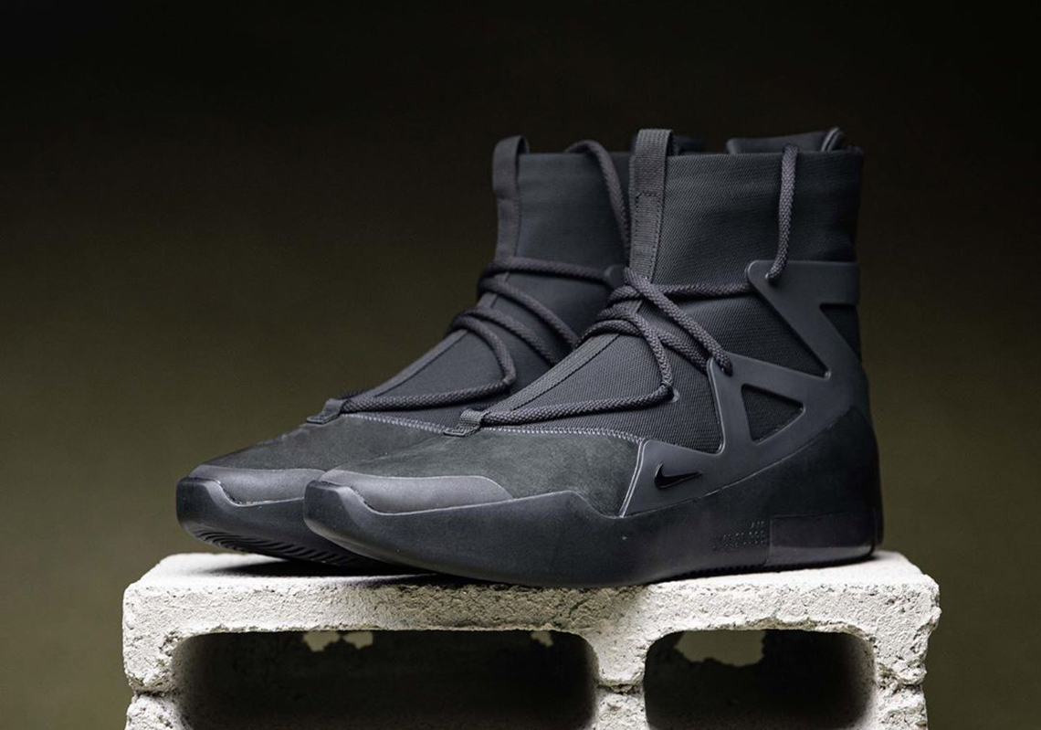 Nike Air Fear Of God 1 Triple Black Release Date | SneakerNews.com
