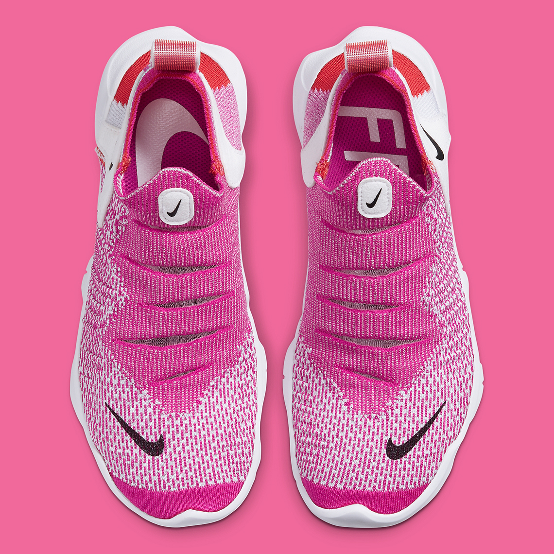 Nike Free Run Flyknit 2020 Pink Cj0267 002 5