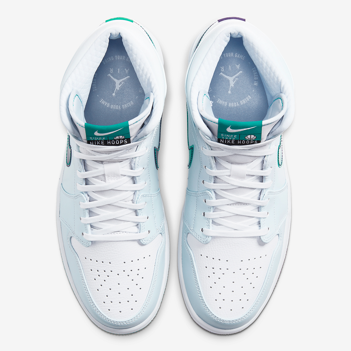 Air Jordan 1 Mid Nike Hoops CW5853-100 Release Date | SneakerNews.com