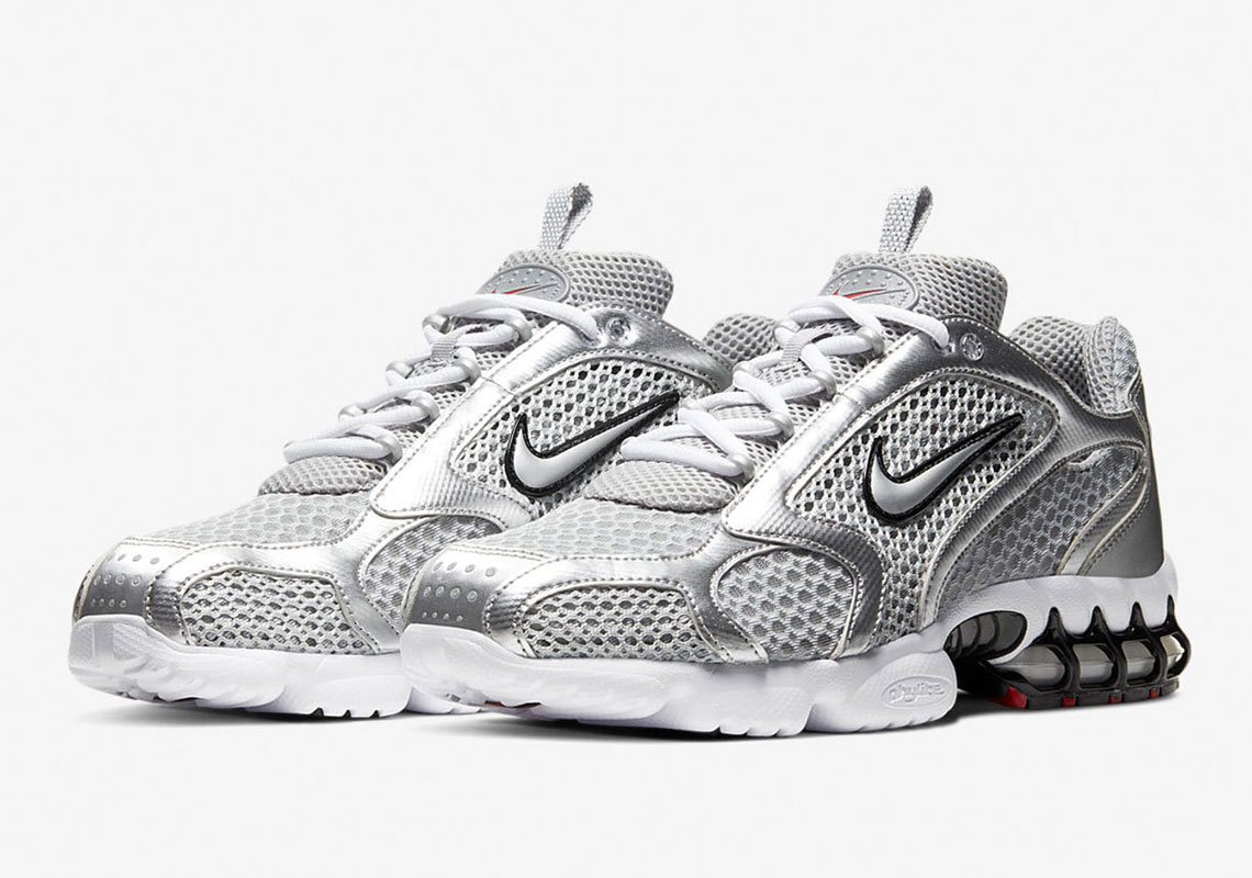 Malignant Person in charge of sports game Pretty Nike Zoom Spiridon Cage 2 Metallic Silver | SneakerNews.com