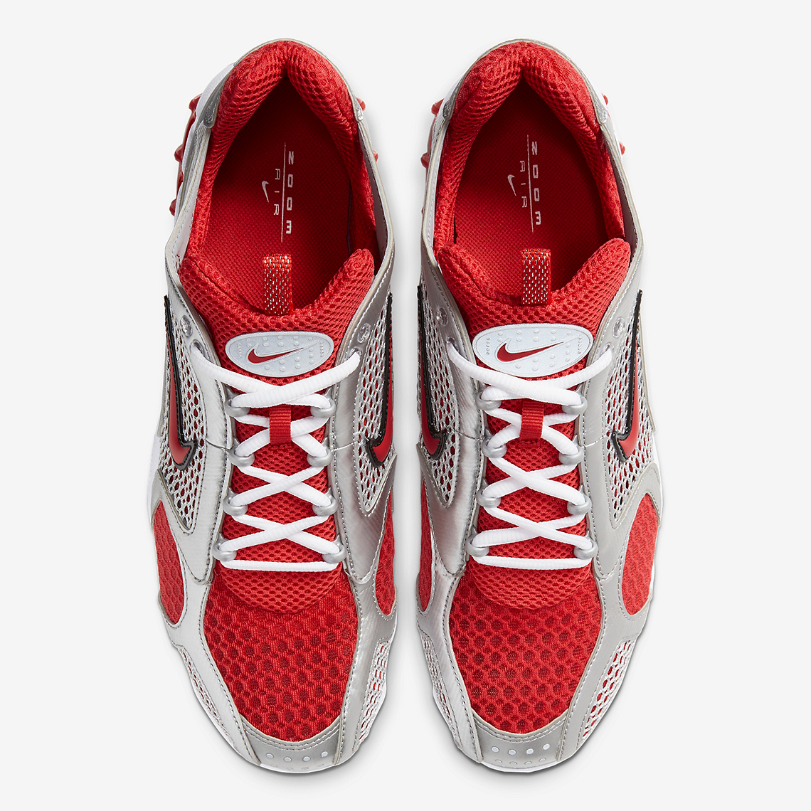 Nike Zoom Spiridon Caged 2 Track Red Cj1288 600 5 1
