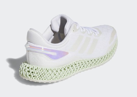The adidas 4D Run 1.0 Arrives With Iridescent Heel Clips