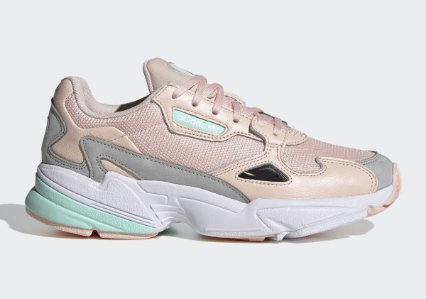 adidas Falcon Womens Pink Mint FX7195 FX7196 | SneakerNews.com