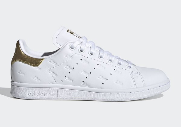 If8853 adidas Stan Smith Silver Gold EF6853 EF6854 | SneakerNews.com