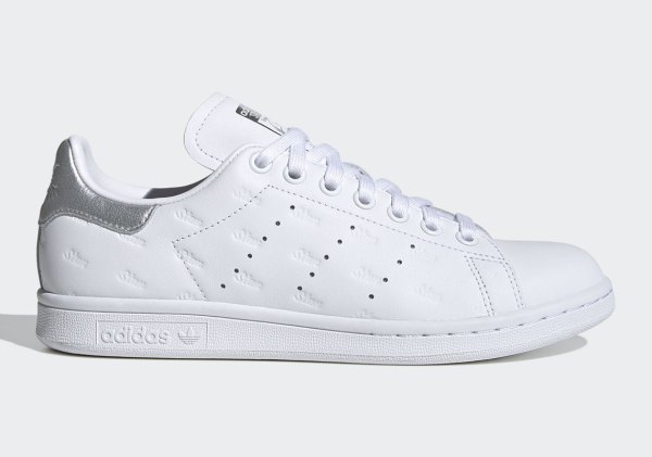 If8853 adidas Stan Smith Silver Gold EF6853 EF6854 | SneakerNews.com