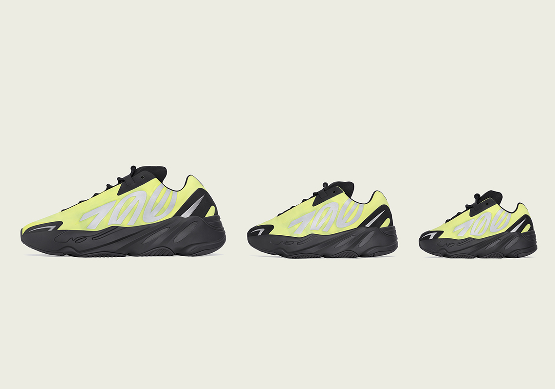 adidas Yeezy Boost 700 MNVN Phosphor (Infants)