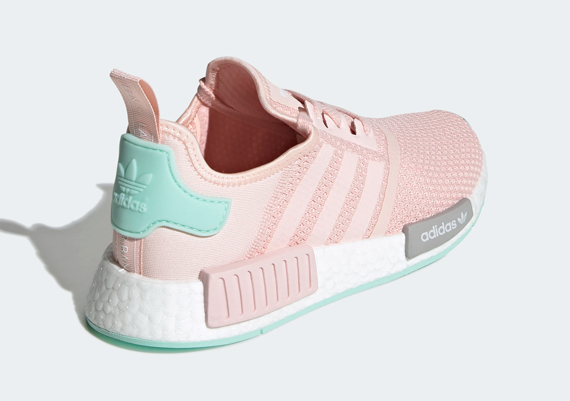 adidas nmd white icey pink