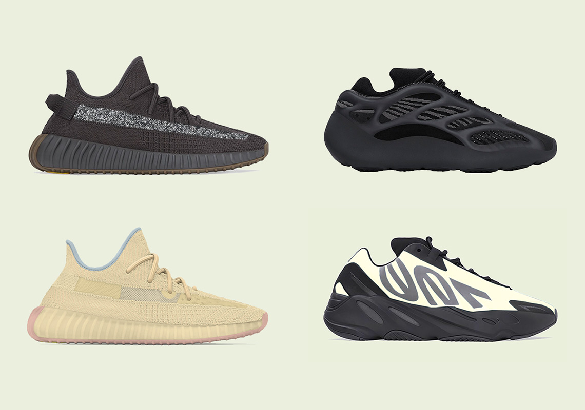 all released yeezys