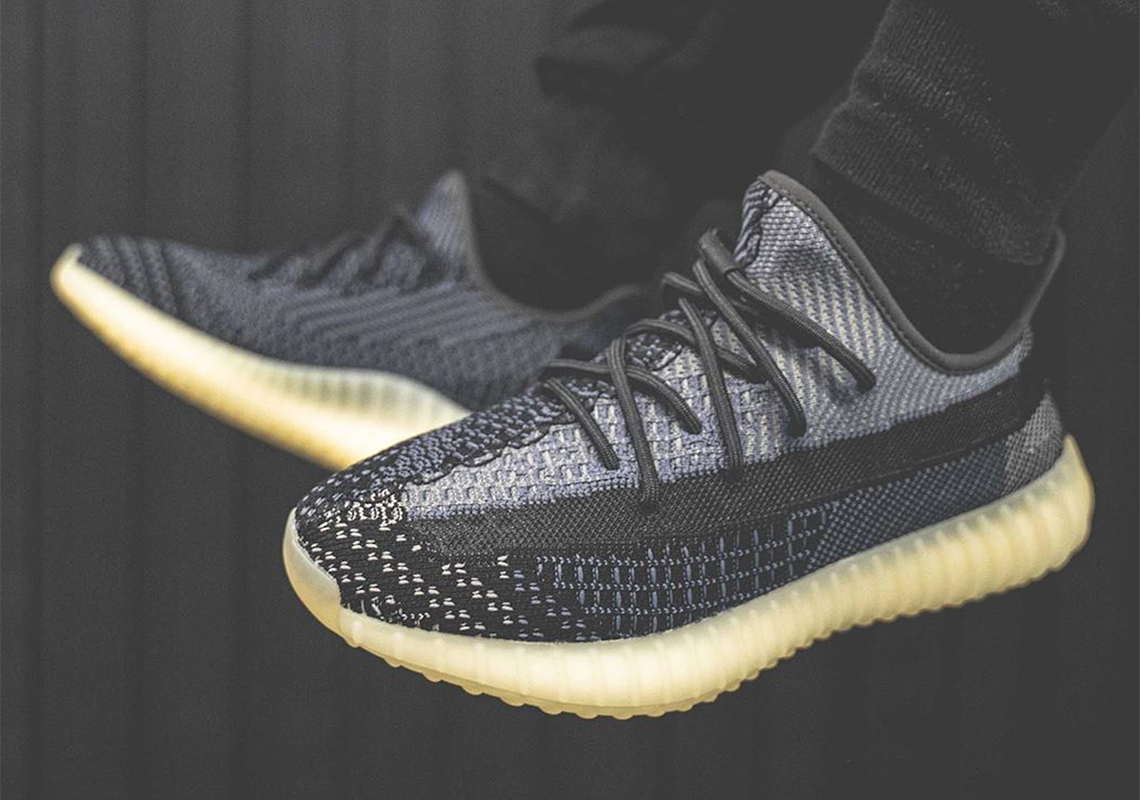 Detailed Look At The adidas Yeezy Boost 350 v2 "Carbon"