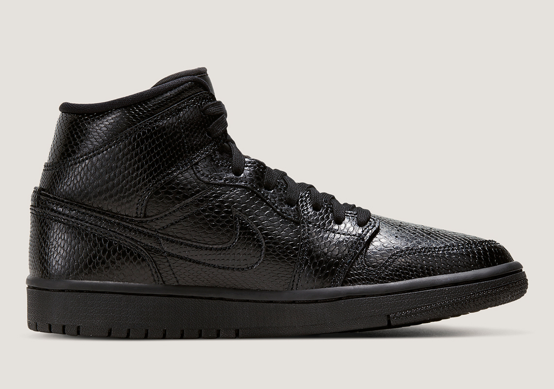 Nike Air chaussures Jordan Mars 270 Citrus Mid Black Snakeskin Bq6472 010 3