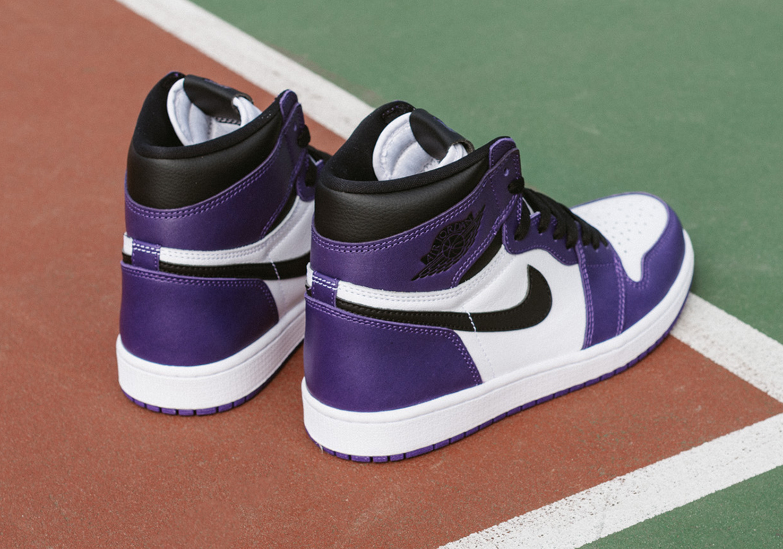 Air Jordan 1 Court Purple 555088-500 | SneakerNews.com