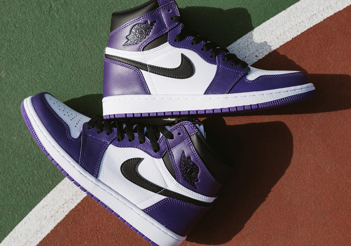Air Jordan 1 Court Purple 555088-500 | SneakerNews.com